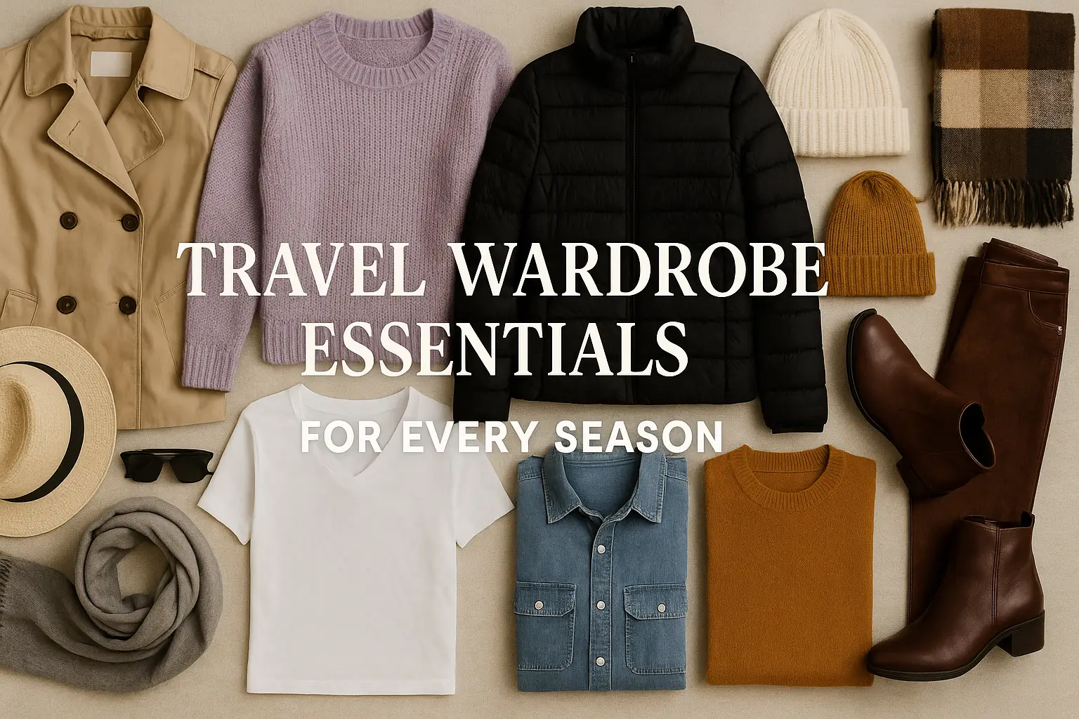 Top 17 Travel Wardrobe Essentials for Every Season (And What to Skip!)