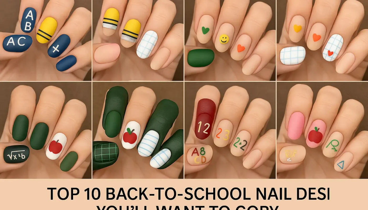 Top 10 Back-to-School Nail Designs You’ll Want to Copy