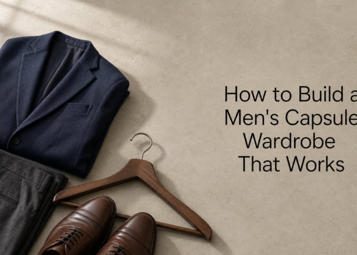 Capsule Wardrobe Men Love: 4 Simple Steps to Build One