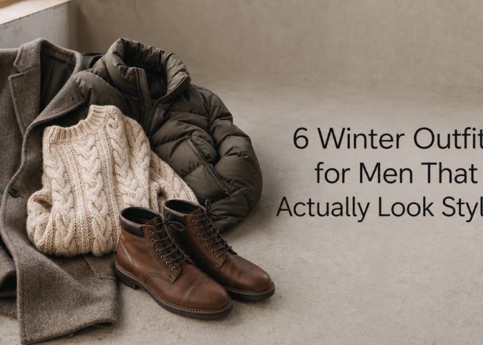 6 Winter Outfits for Men That Actually Look Stylish