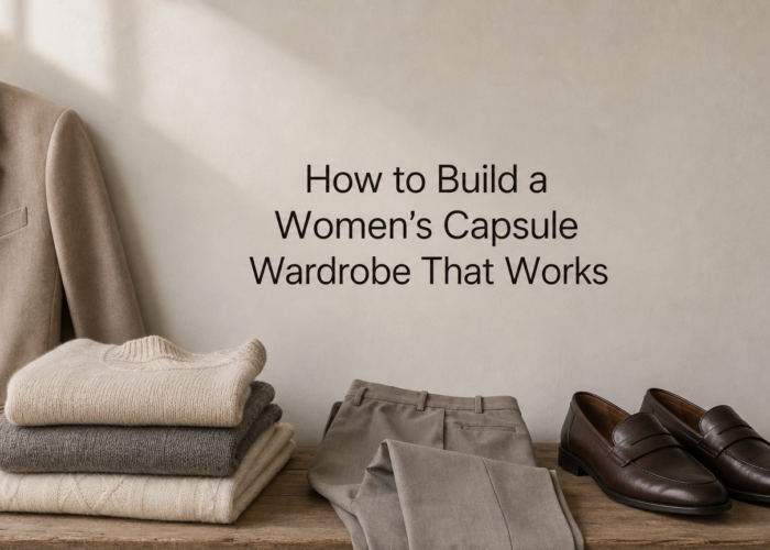 How to Build a Women’s Wardrobe Capsule That Actually Works