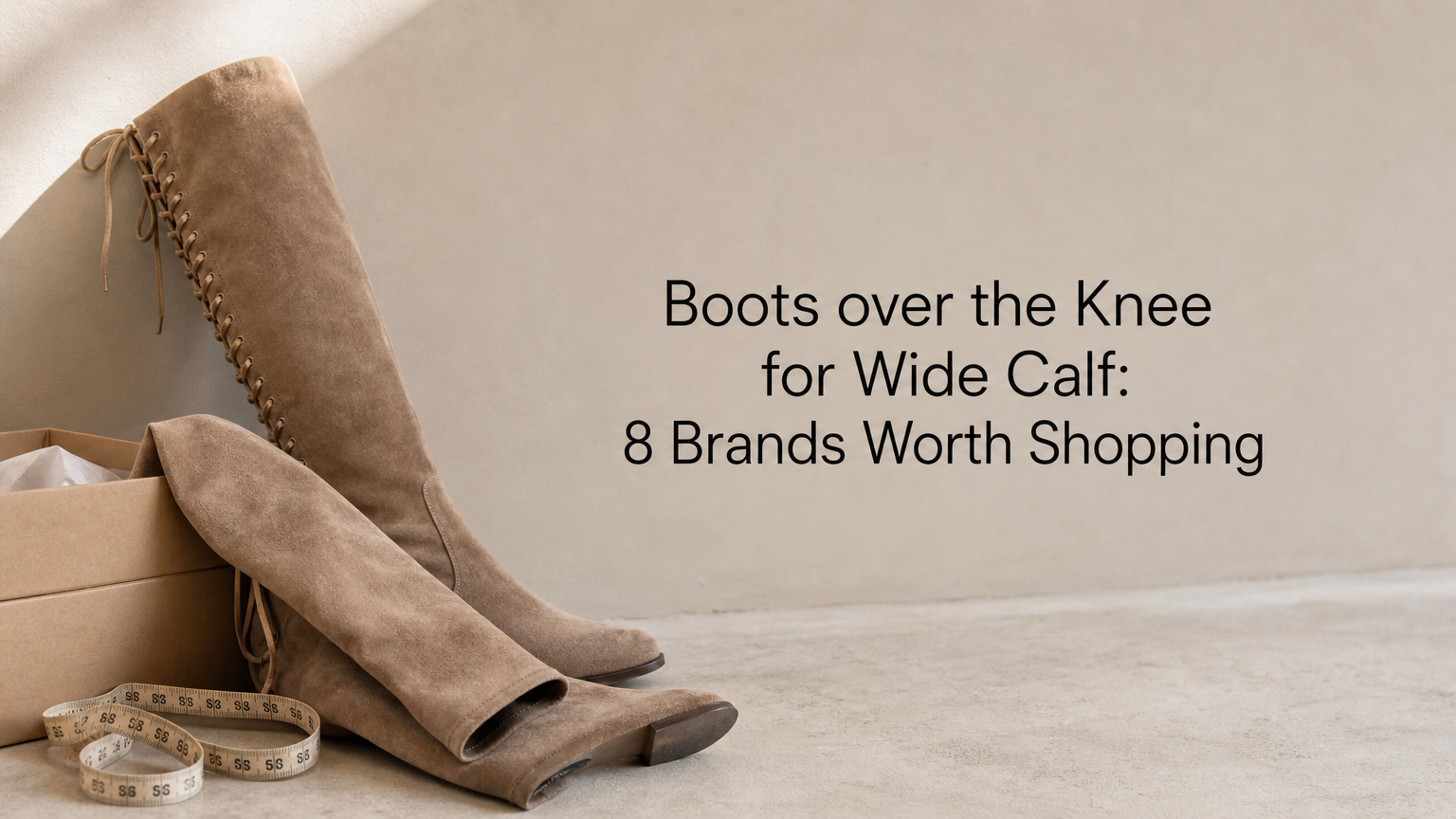 Boots over the Knee for Wide Calf: 8 Brands Worth Shopping
