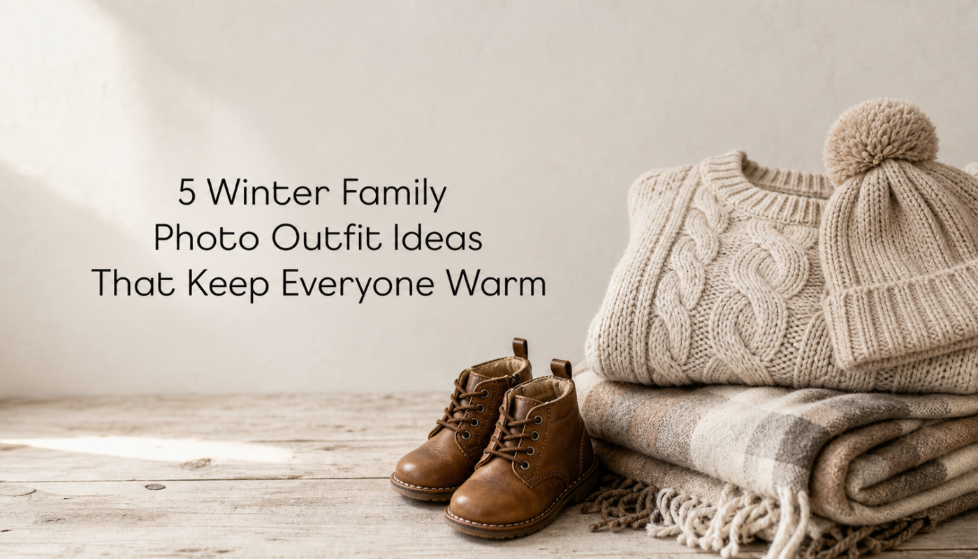 5 Winter Family Photo Outfit Ideas That Keep Everyone Warm