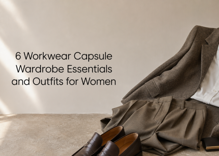 6 Workwear Capsule Wardrobe Essentials and Outfits for Women