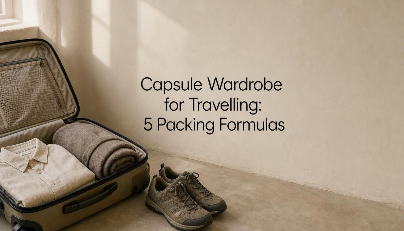 Capsule Wardrobe for Travelling: 5 Packing Formulas