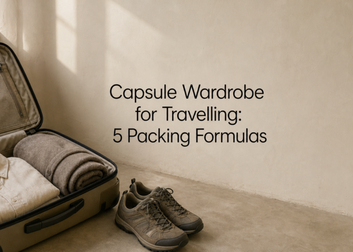 Capsule Wardrobe for Travelling: 5 Packing Formulas