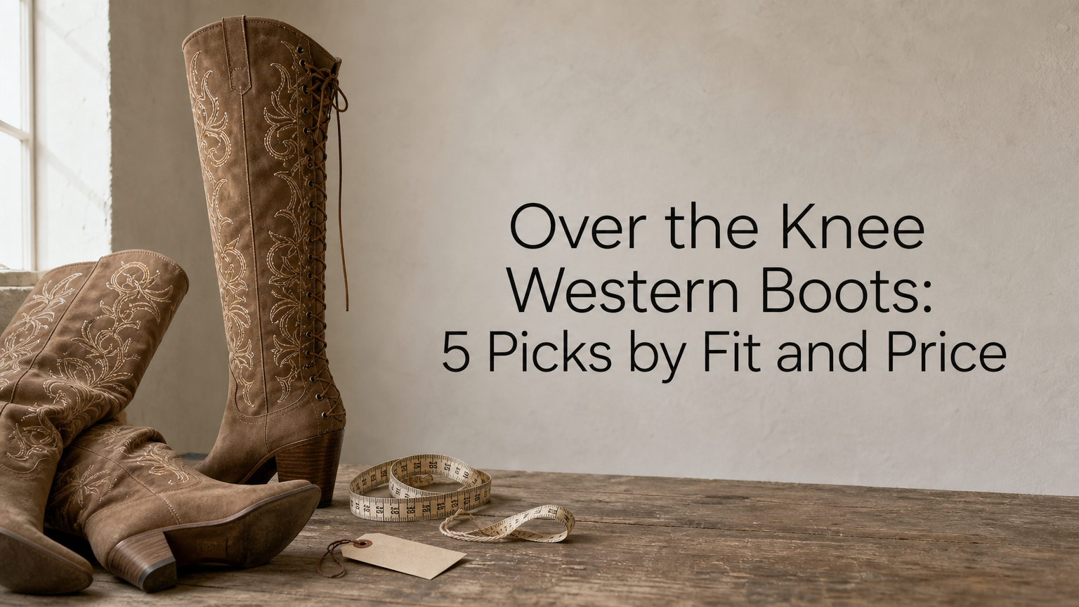 Over the Knee Western Boots: 5 Picks by Fit and Price