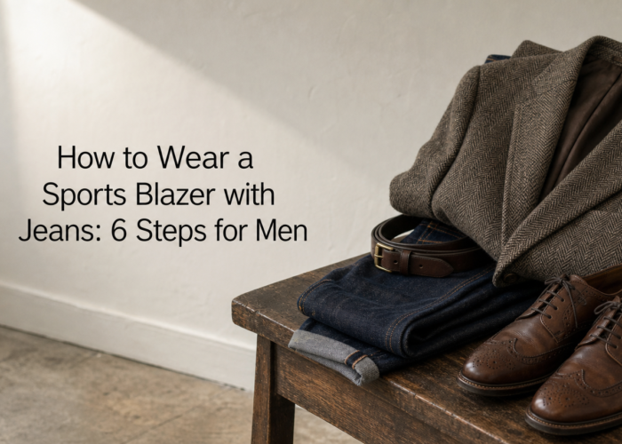How to Wear a Sports Blazer with Jeans: 6 Steps for Men