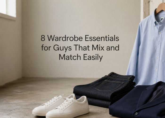 8 Wardrobe Essentials for Guys That Mix and Match Easily