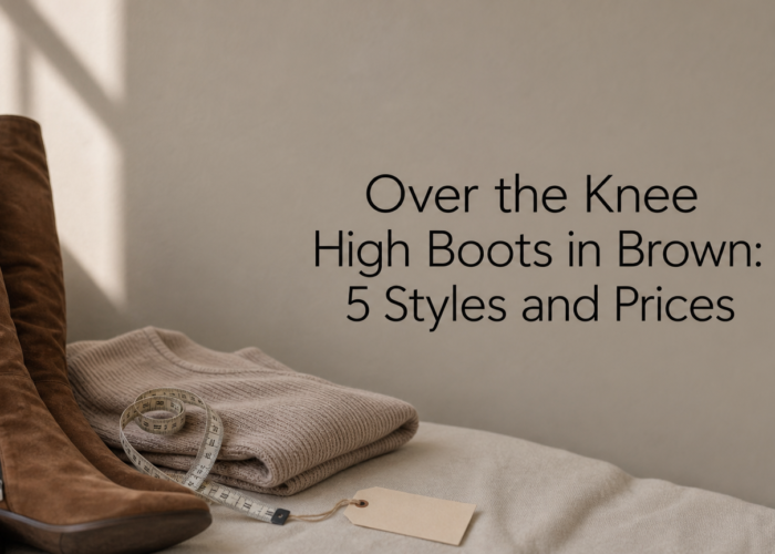 Over the Knee High Boots in Brown: 5 Styles and Prices