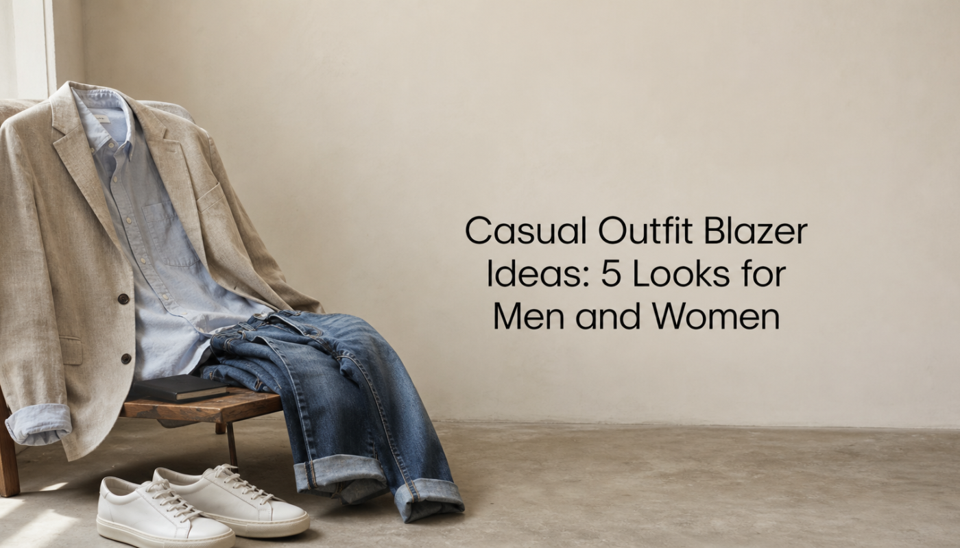 Casual Outfit Blazer Ideas: 5 Looks for Men and Women