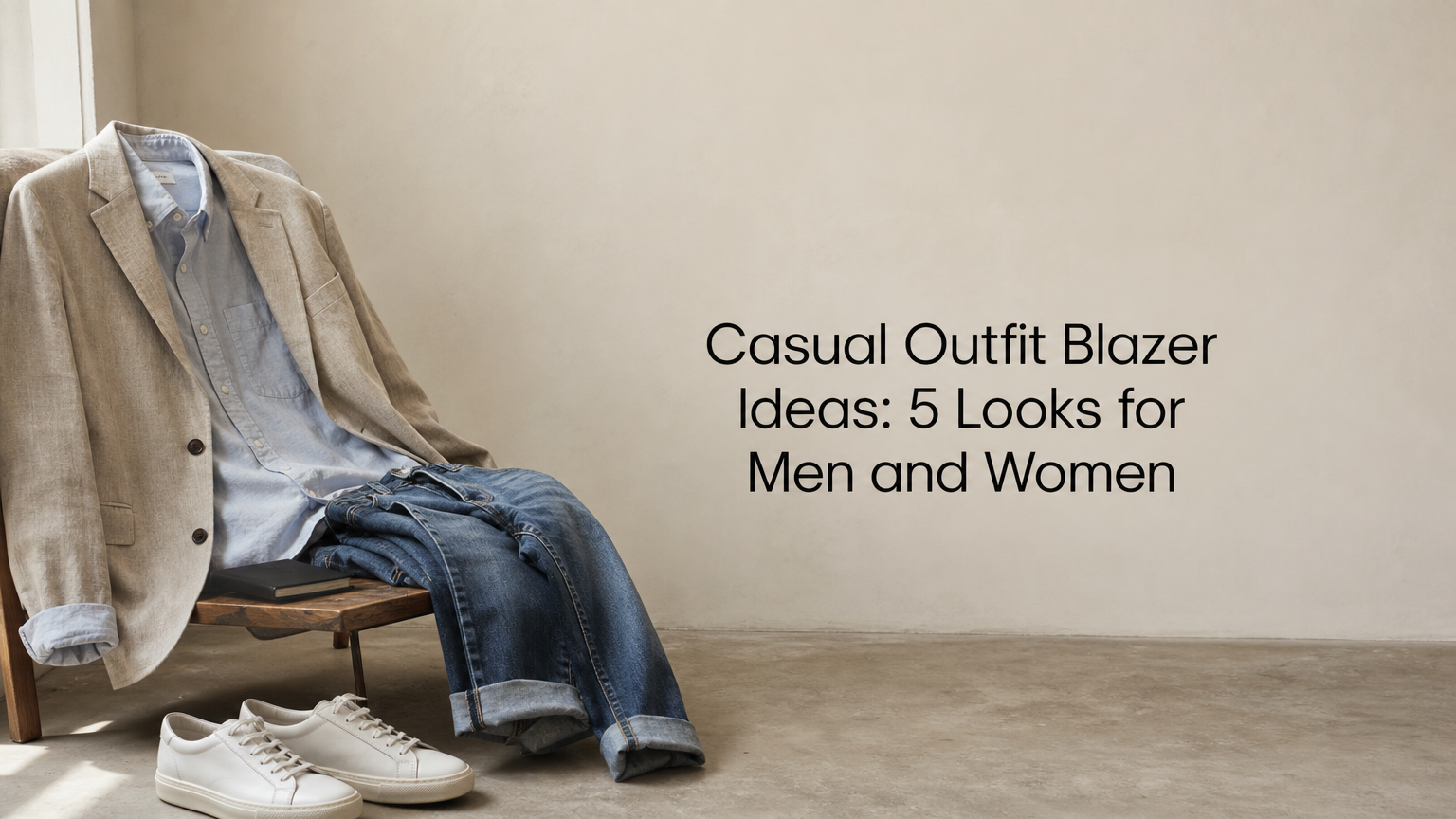 Casual Outfit Blazer Ideas: 5 Looks for Men and Women