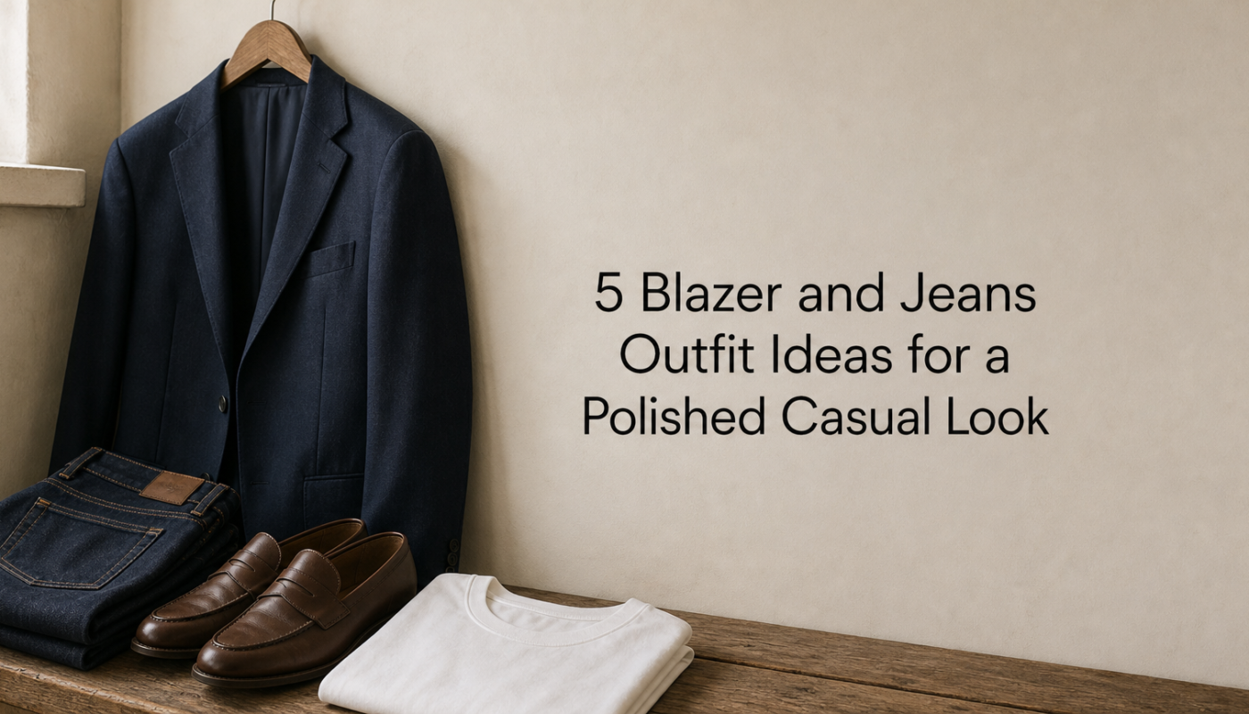 5 Blazer and Jeans Outfit Ideas for a Polished Casual Look