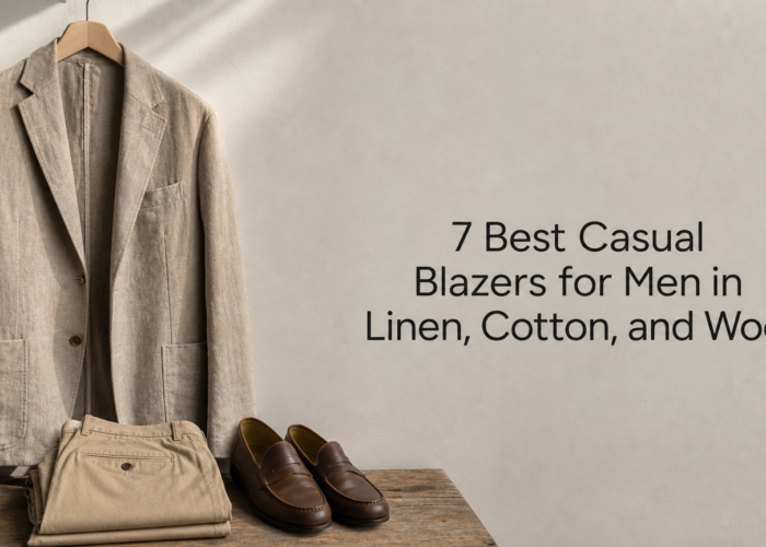 7 Best Blazer Casual Men’s Styles in Linen, Cotton and Wool