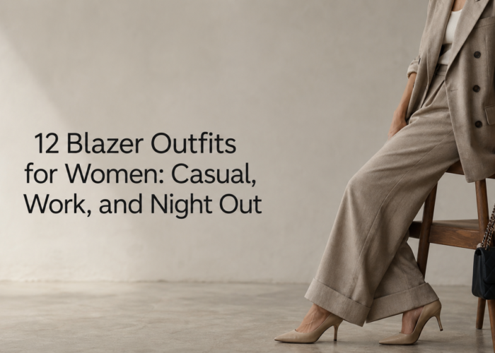 Blazer Outfit Women’s Guide: 12 Looks for Casual, Work, and Night Out