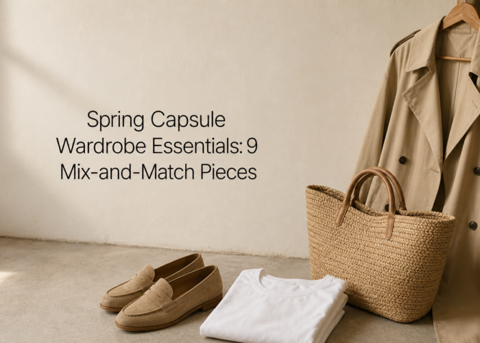 Capsule Wardrobe Spring Essentials: 9 Mix-and-Match Pieces